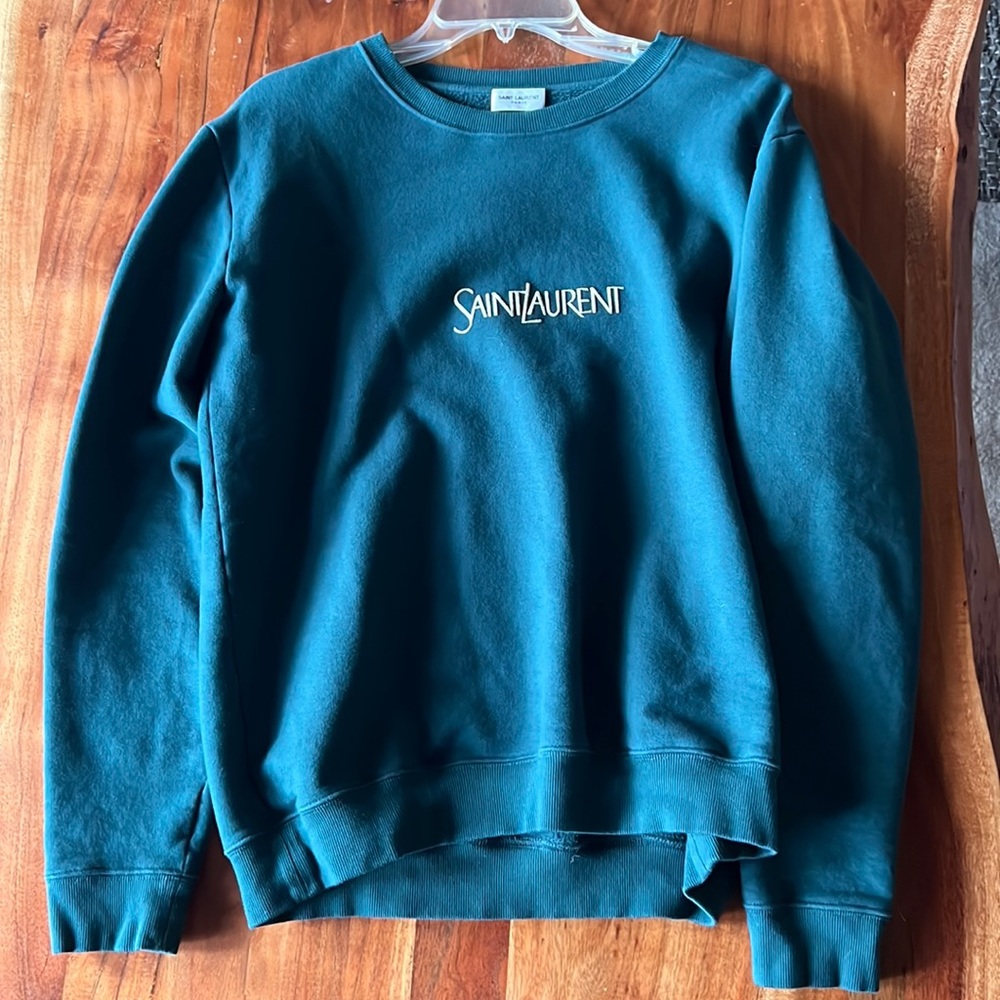 Saint Laurent men’s sweatshirt. Size large. (Worn once)